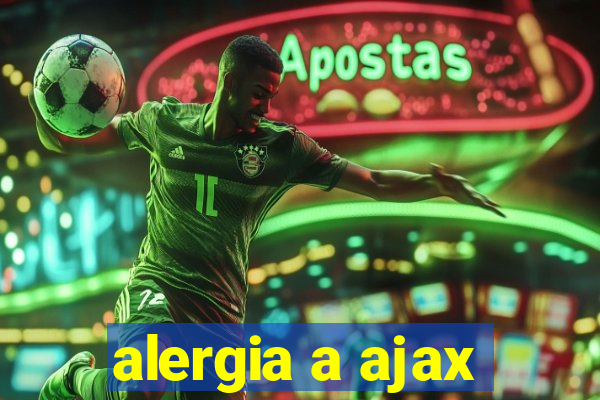 alergia a ajax